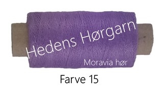 Moravia Hør 50/4 farve 15 Lilla